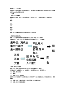 第四单元王安石变法