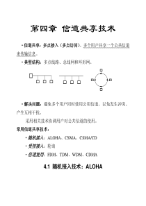 第四章信道共享技术2005