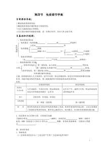 第四节免疫调节学案