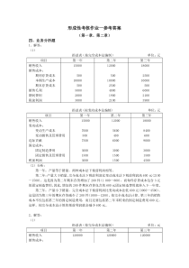 管理会计形成性考核作业参考答案2