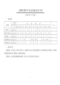 矿坑边坡稳定性分析