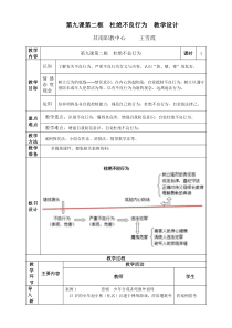 第九课杜绝不良行为_王雪霞