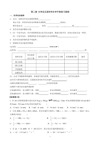 第二章_化学反应速率和化学平衡复习学案