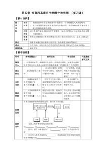 第五单元第五章细菌和真菌在生物圈中的作用(复习课)