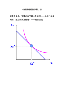 第2讲消费者最优