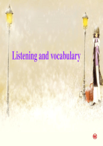 外研社-必修二module3-music-Listening-and-vocabulary