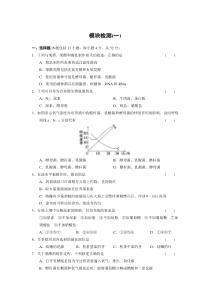 第一单元微生物的利用单元检测(浙科版选修1)