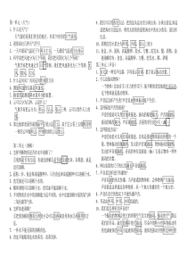 2019年教科版小学四年级科学上册复习资料-全册.doc