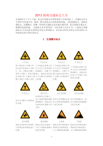 XXXX最新交通标志图片大全(清晰版)