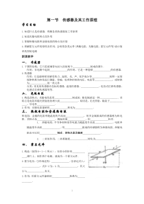 第一节传感器及其工作原理