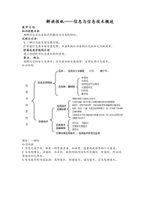 第一课解读报纸信息与信息技术概述