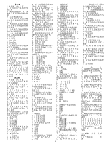 第三军医大学考试课程资料药理打印