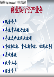 aac_1222_商业银行资产业务讲座(ppt)