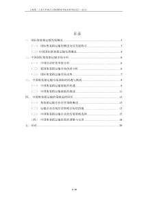 中国集装箱运输的策略选择研究