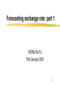 exchangeratepart1(国际金融(香港大学,WONGKaF