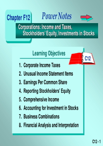 f12CorporationsIncomeandTaxesBusiness(公司金融会