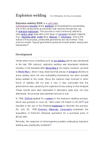 爆炸焊英文介绍(Explosionwelding)