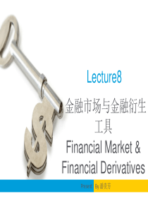 L8-金融市场与金融衍生工具（PPT65页)