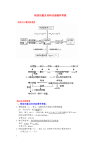 物质的量与阿伏伽德罗常数