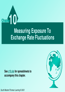 ToExchangeRateFluctuations(国际金融管理-山东