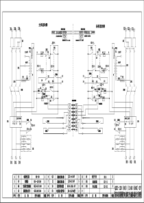 煤矿风机双电源最新原理电气图