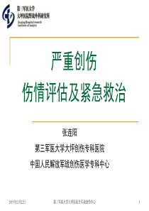 严重创伤伤情评估及紧急救治