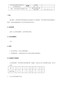 硬件软件和图书资料编号方案v11