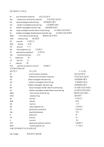 测井曲线符号名称表