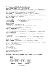 社会医学知识点