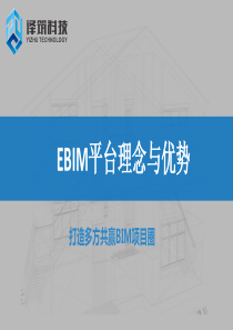 EBIM平台理念与战略