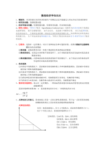 微观经济学重要知识点