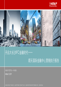 _湖南中原_李云峰_顺天国际金融中心项目_营销执行