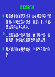 消化道传播的病原微生物.