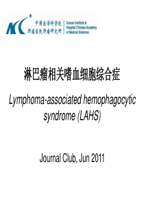 淋巴瘤相关嗜血细胞综合症