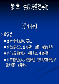 供应链管理ch1供应链管理导论