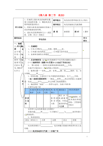 湖南省株洲市天元区马家河中学七年级地理下册82埃及学案