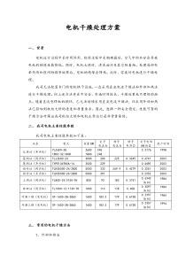 电机干燥处理方案