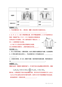 电极反应式的书写学案