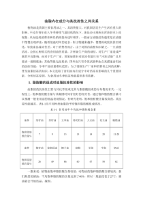 油脂内在成分与其结冻之间关系