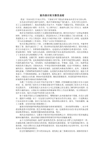 室内设计实习报告总结