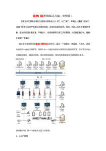 监狱门禁系统综合解决方案(完整版)