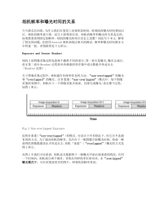 相机帧率和曝光时间的关系