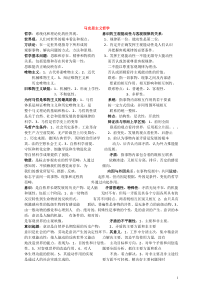 省委党校研究生入学考试政治资料小抄版