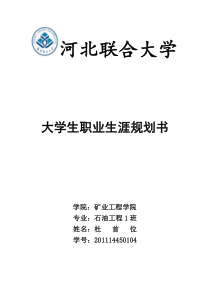 石油工程专业职业生涯规划