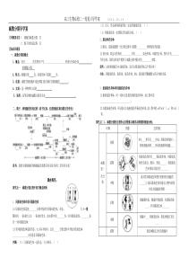 高三一轮复习-减数分裂导学案