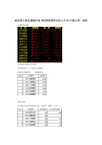 中国金融期货交易所16日正式上市沪深300股指期货合约,首批