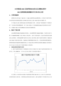 江苏联通GSM无线网络动态优化及调整过程中BSC按周期轮换调整的可行性对比分析