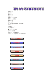 清华大学计算机全套网络教程