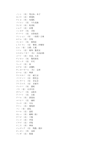 新版标准日本语初级外来语