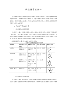 果蔬供应链节点分析